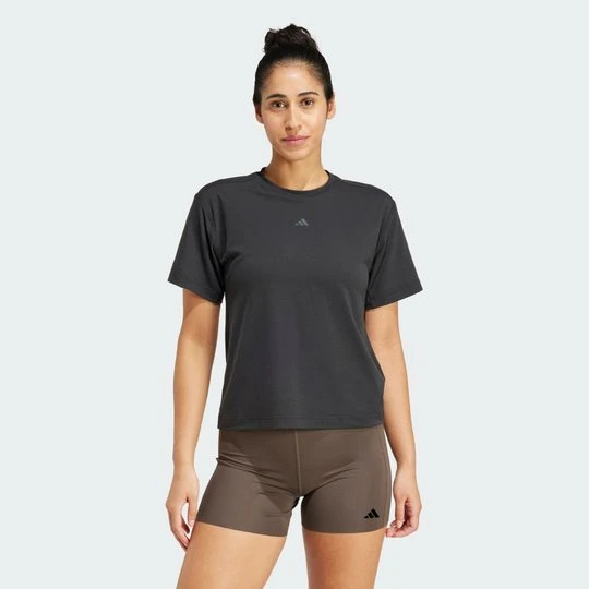 Zdjęcie produktu PrimeLift Back-Cutout 3-Stripes T-Shirt Adidas czarny