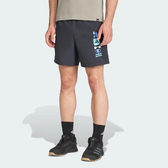 Zdjęcie produktu PrimeLift Graphic Short Adidas szary