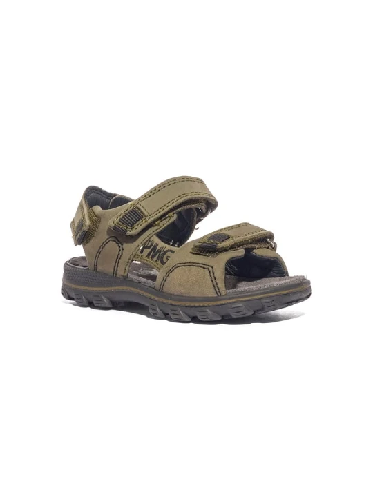 Zdjęcie produktu Primigi Skórzane sandały w kolorze khaki rozmiar: 32