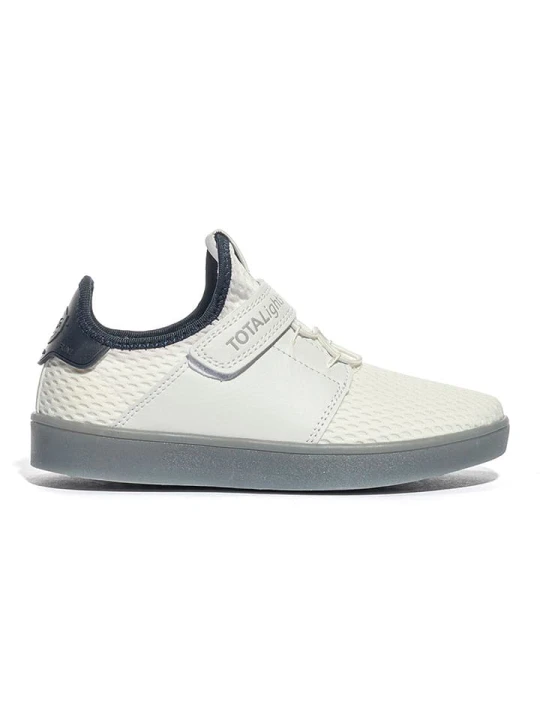 Zdjęcie produktu Primigi Skórzane sneakersy "B&G Total Lights" w kolorze białym rozmiar: 26