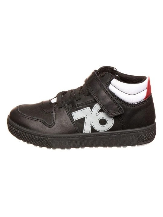 Zdjęcie produktu Primigi Skórzane sneakersy "Barth" w kolorze czarnym rozmiar: 29