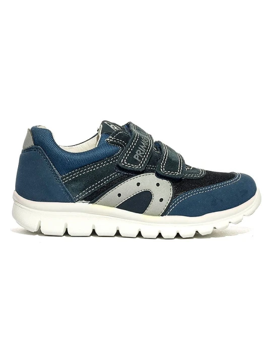 Zdjęcie produktu Primigi Skórzane sneakersy "Hilos" w kolorze niebieskim rozmiar: 28