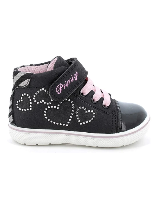 Zdjęcie produktu Primigi Skórzane sneakersy w kolorze czarnym rozmiar: 19