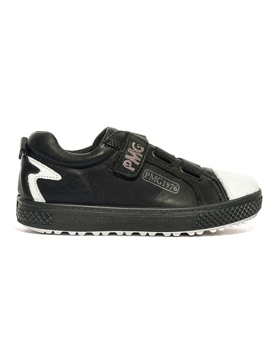 Zdjęcie produktu Primigi Skórzane sneakersy w kolorze czarnym rozmiar: 30