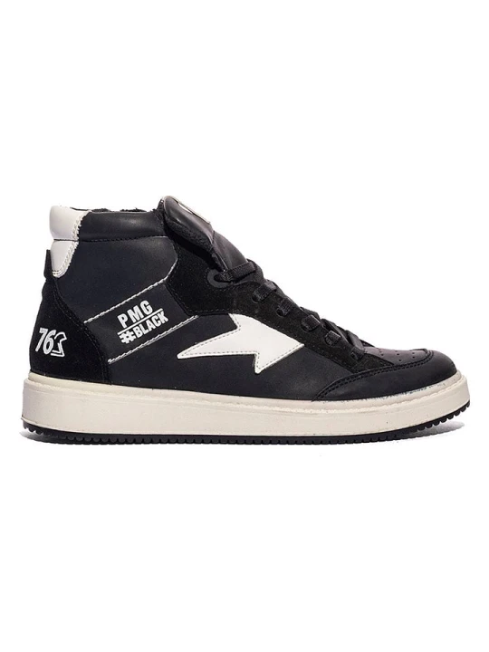 Zdjęcie produktu Primigi Skórzane sneakersy w kolorze czarnym rozmiar: 31