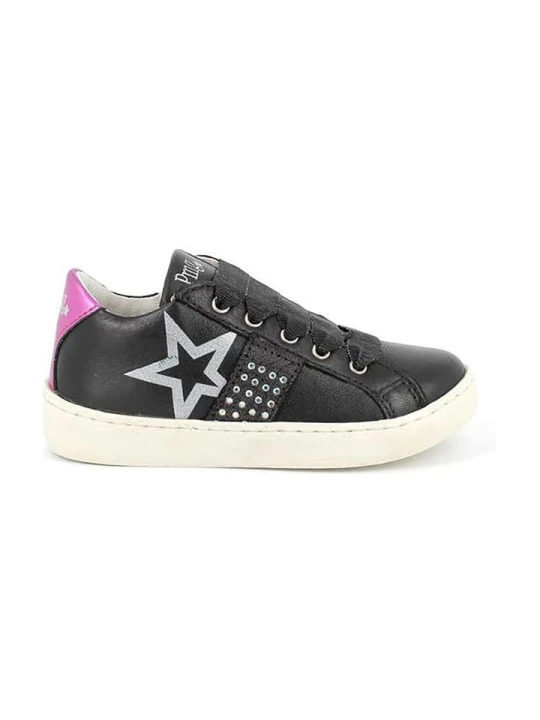 Zdjęcie produktu Primigi Skórzane sneakersy w kolorze czarnym rozmiar: 36