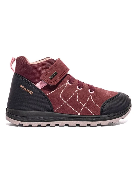 Zdjęcie produktu Primigi Skórzane sneakersy w kolorze czerwono-czarnym rozmiar: 28