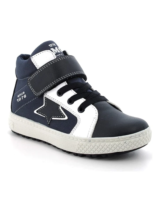 Zdjęcie produktu Primigi Skórzane sneakersy w kolorze granatowym rozmiar: 35