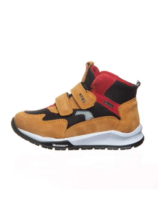Zdjęcie produktu Primigi Skórzane sneakersy w kolorze jasnobrązowym rozmiar: 28