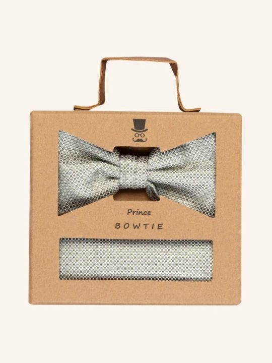 Zdjęcie produktu Prince Bowtie Zestaw: Mucha Z Poszetką gruen JASNOZIELONY
