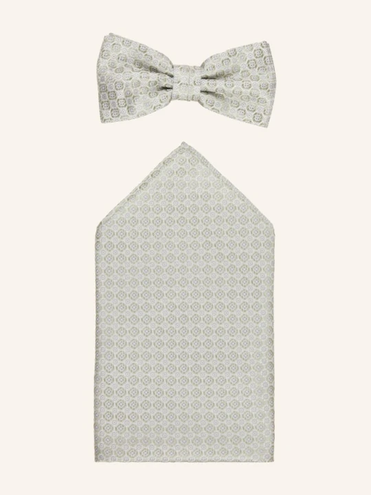 Zdjęcie produktu Prince Bowtie Zestaw: Mucha Z Poszetką gruen