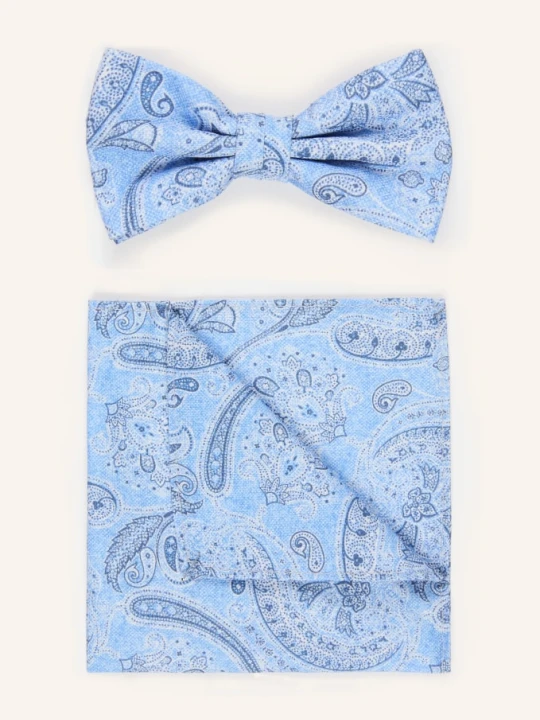 Zdjęcie produktu Prince Bowtie Zestaw: Muszka I Poszetka blau