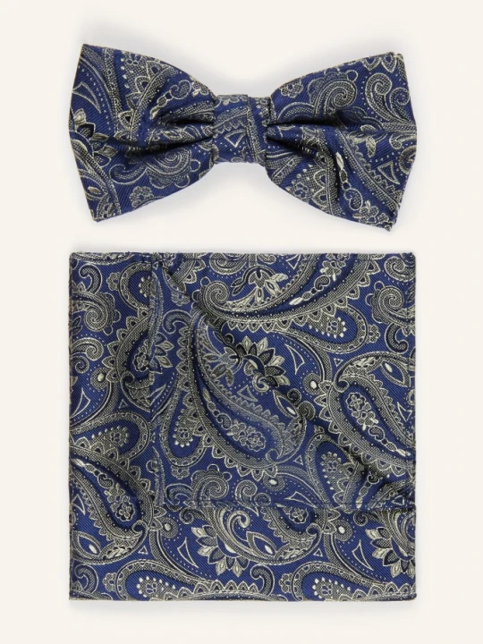 Zdjęcie produktu Prince Bowtie Zestaw: Muszka I Poszetka blau