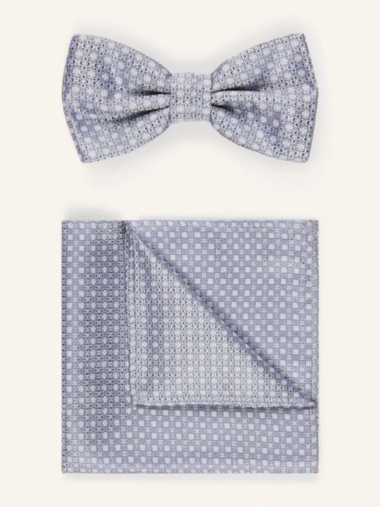Zdjęcie produktu Prince Bowtie Zestaw: Muszka I Poszetka grau szary
