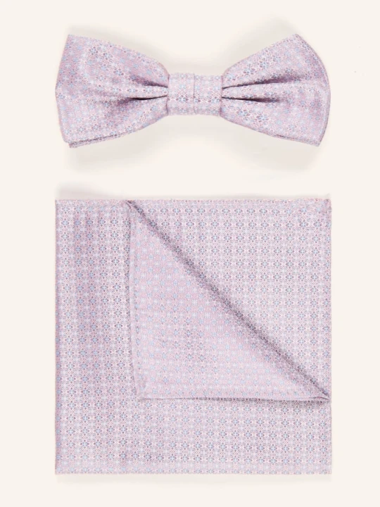 Zdjęcie produktu Prince Bowtie Zestaw: Muszka I Poszetka rosa RÓŻOWY