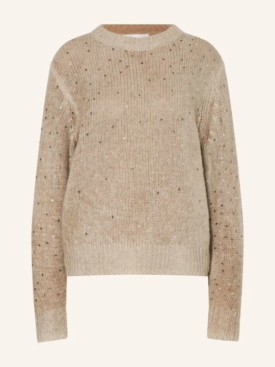 Zdjęcie produktu Princess Goes Hollywood Sweter Z Ozdobnymi Kamykami beige