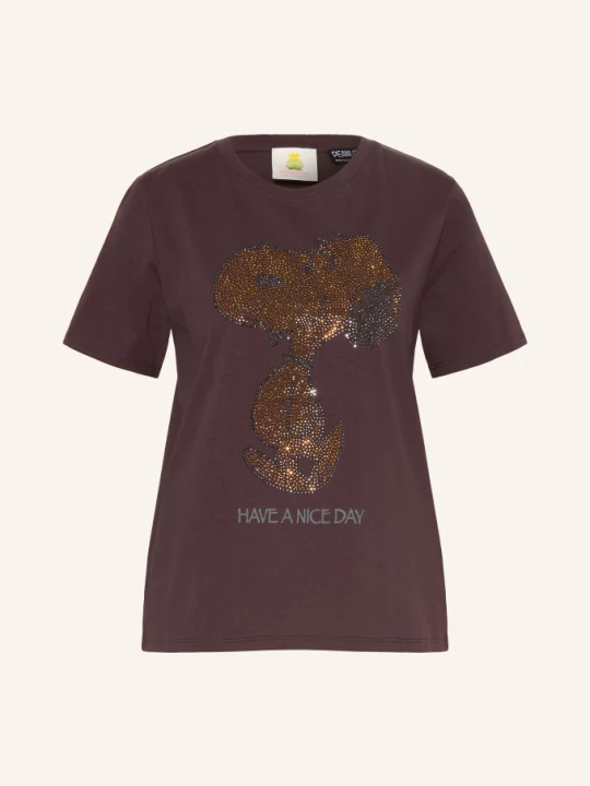 Zdjęcie produktu Princess Goes Hollywood T-Shirt Z Kamieniami Ozdobnymi braun CIEMNOBRĄZOWY