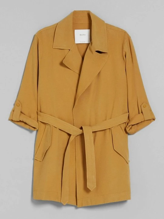 Zdjęcie produktu Prochowiec Bershka wielbłądzi