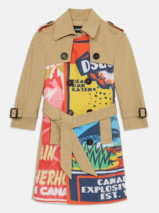 Zdjęcie produktu Prochowiec Dsquared2 piaskowy