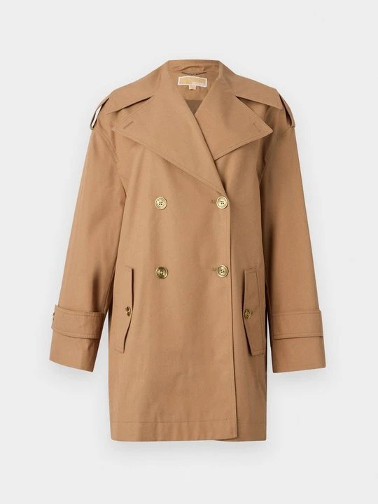 Zdjęcie produktu Prochowiec Michael Kors ciemnobrązowy