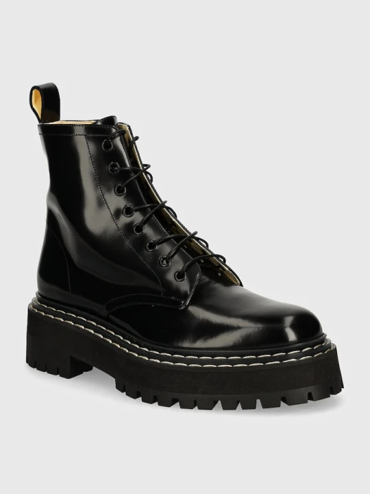 Zdjęcie produktu Proenza Schouler workery skórzane Lug Sole czarny