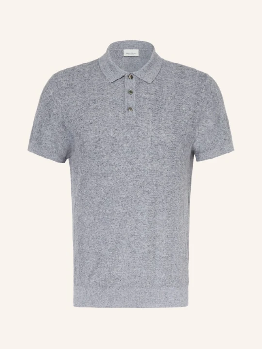 Zdjęcie produktu Profuomo Dzianinowa Koszulka Polo blau