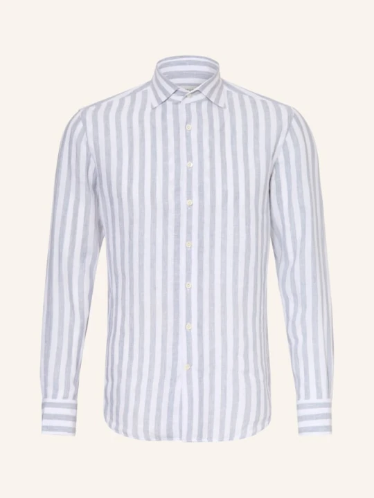 Zdjęcie produktu Profuomo Koszula Lniana O Kroju Slim Fit blau