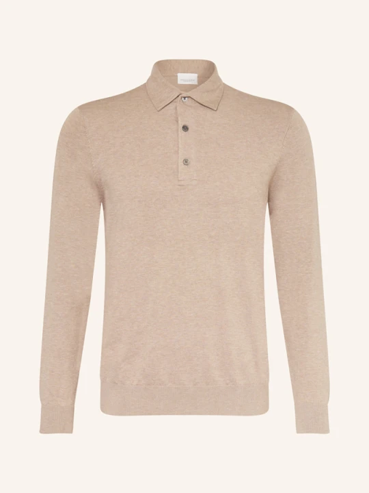 Zdjęcie produktu Profuomo Koszulka Polo Z Dzianiny beige