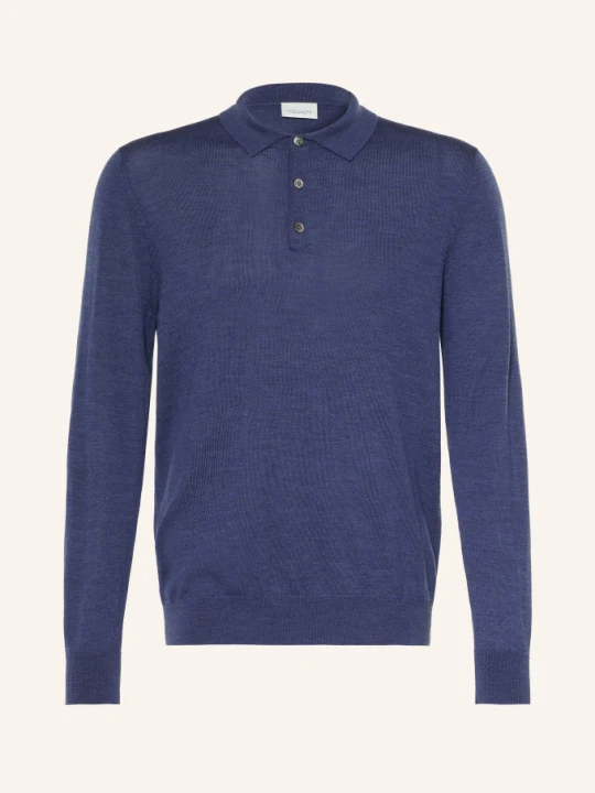 Zdjęcie produktu Profuomo Koszulka Polo Z Dzianiny blau NIEBIESKI