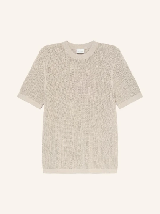 Zdjęcie produktu Profuomo Koszulka Z Dzianiny beige