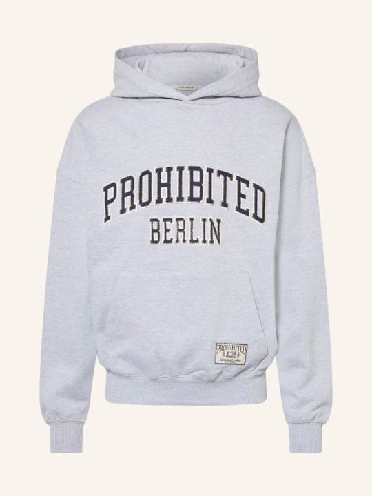 Zdjęcie produktu Prohibited Bluza Z Kapturem grau SZARY