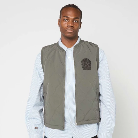Zdjęcie produktu Quilted Club Vest PROHIBITED zielony