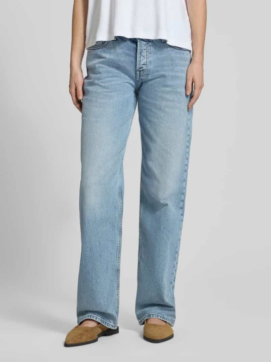 Zdjęcie produktu Proste jeansy o kroju straight fit z mieszanki bawełny model 'SOPHIE' Tommy Jeans Jasnoniebieski