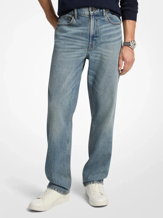 Zdjęcie produktu Proste jeansy z elastycznego denimu Finn Michael Kors