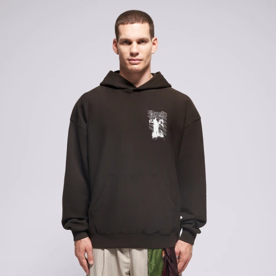 Zdjęcie produktu Prosto Bluza Z Kapturem Hoodie Shadow Washed Black szary
