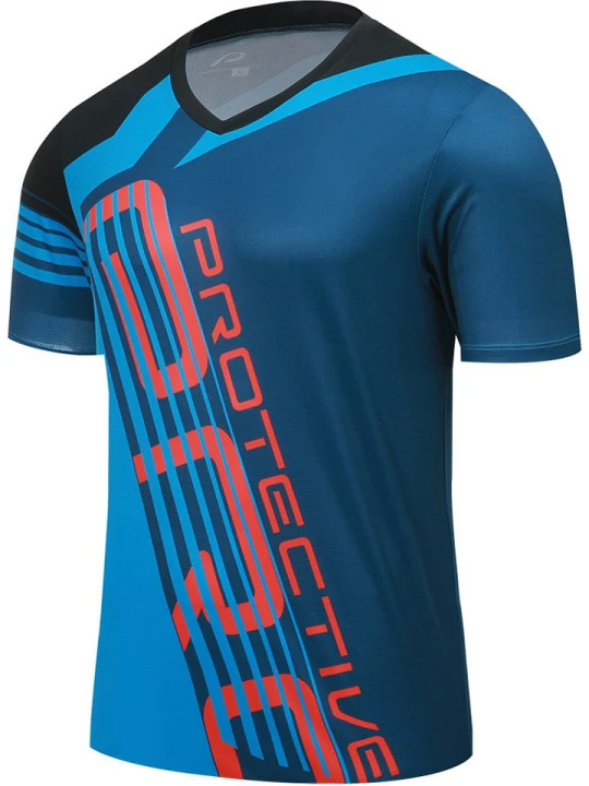Zdjęcie produktu Protective Koszulka kolarska "Empire" w kolorze niebieskim rozmiar: 3XL