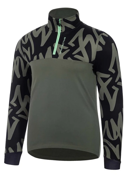 Zdjęcie produktu Protective Koszulka kolarska "Fire Tank" w kolorze khaki rozmiar: M