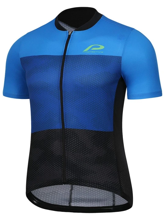 Zdjęcie produktu Protective Koszulka kolarska "Transform" w kolorze niebiesko-czarnym rozmiar: 4XL