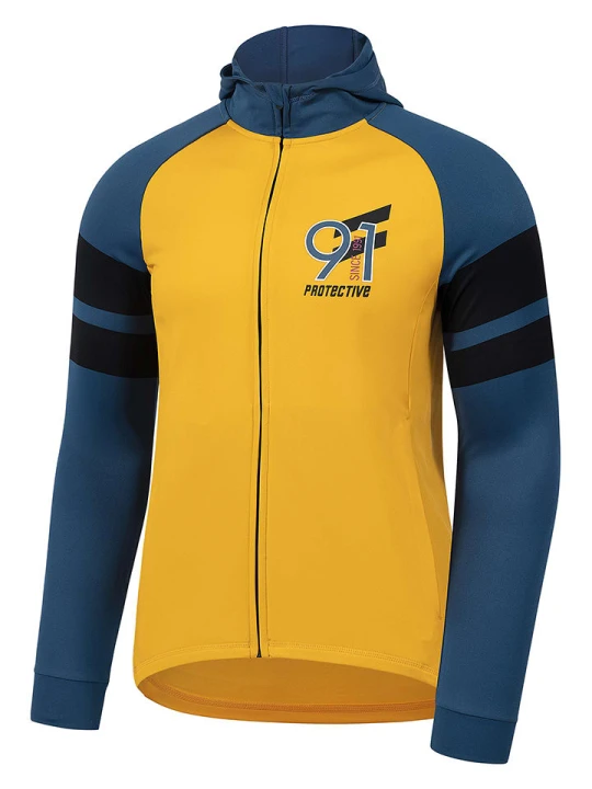 Zdjęcie produktu Protective Kurtka sportowa "Sugar" w kolorze żółto-morskim rozmiar: 5XL