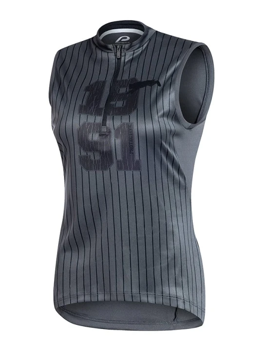 Zdjęcie produktu Protective Top kolarski "Blue Sun" w kolorze szarym rozmiar: 40