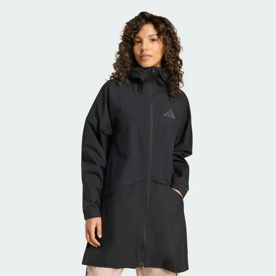 Zdjęcie produktu Przeciwdeszczowa kurtka typu parka Terrex Multi 2 Layer CLIMAPROOF Rain Adidas czarny