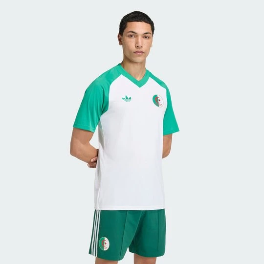 Zdjęcie produktu Przedmeczowa koszulka podstawowa Algieria 26 Adidas biały