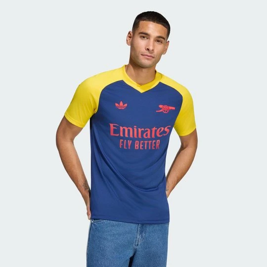 Zdjęcie produktu Przedmeczowa koszulka wyjazdowa Arsenal FC 26 / 27 Adidas Dark Blue