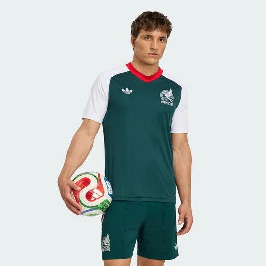 Zdjęcie produktu Przedmeczowa koszulka wyjazdowa Meksyk 26 Adidas