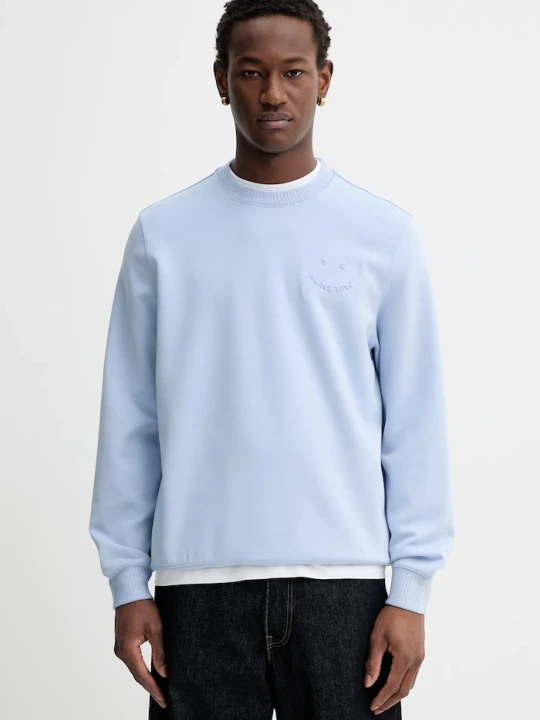 Zdjęcie produktu PS Paul Smith bluza z domieszką wełny niebieski