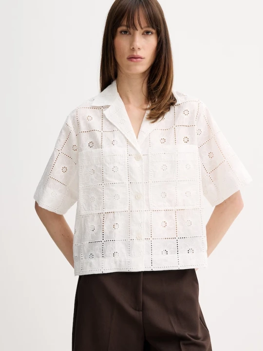 Zdjęcie produktu PS Paul Smith koszula damska z bawełną beżowy