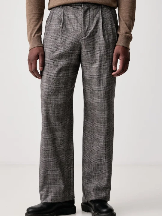 Zdjęcie produktu PS Paul Smith spodnie garniturowe męskie z bawełną szary