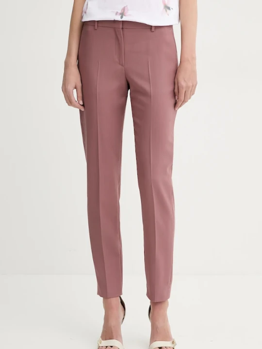 Zdjęcie produktu PS Paul Smith spodnie wełniane różowy