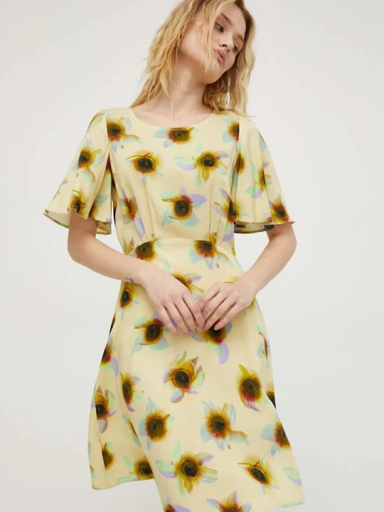 Zdjęcie produktu PS Paul Smith sukienka żółty