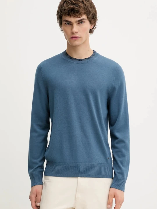 Zdjęcie produktu PS Paul Smith sweter wełniany granatowy